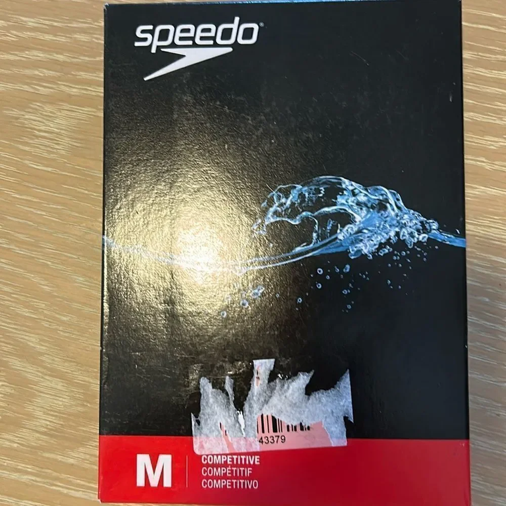 Speedo Men's Swimsuit Jammer Endurance+ Solid Black, Size 38, NWT